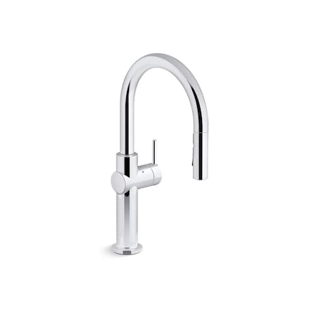 Kohler Crue Touchless Pull-Down Single-Handle Kitchen Faucet 22974-CP